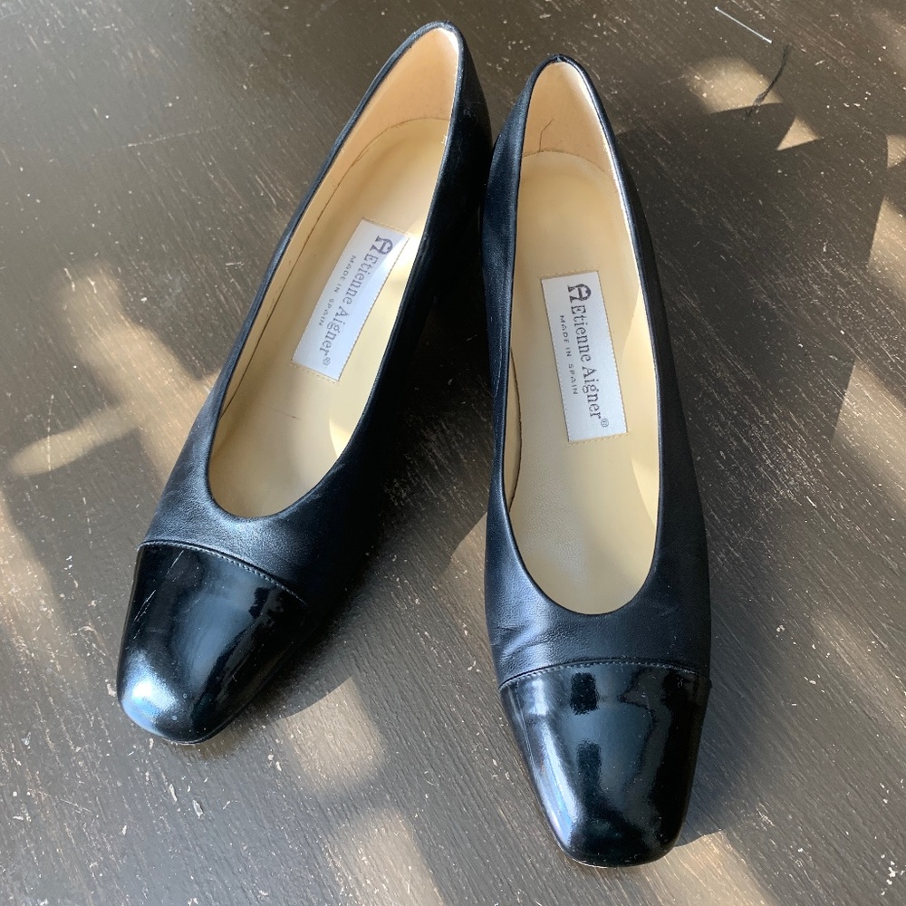 Etienne Aigner made in Spain low pumps. Gently worn